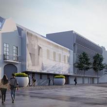 Dósa Nádor téri ideiglenes arculat